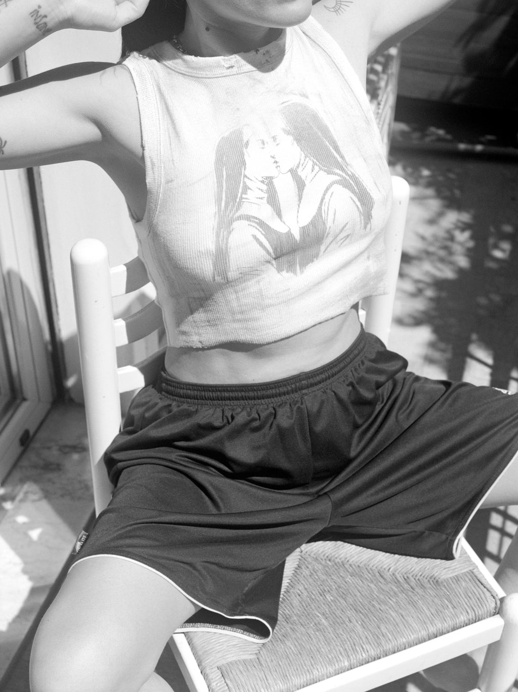 Nuns crop top