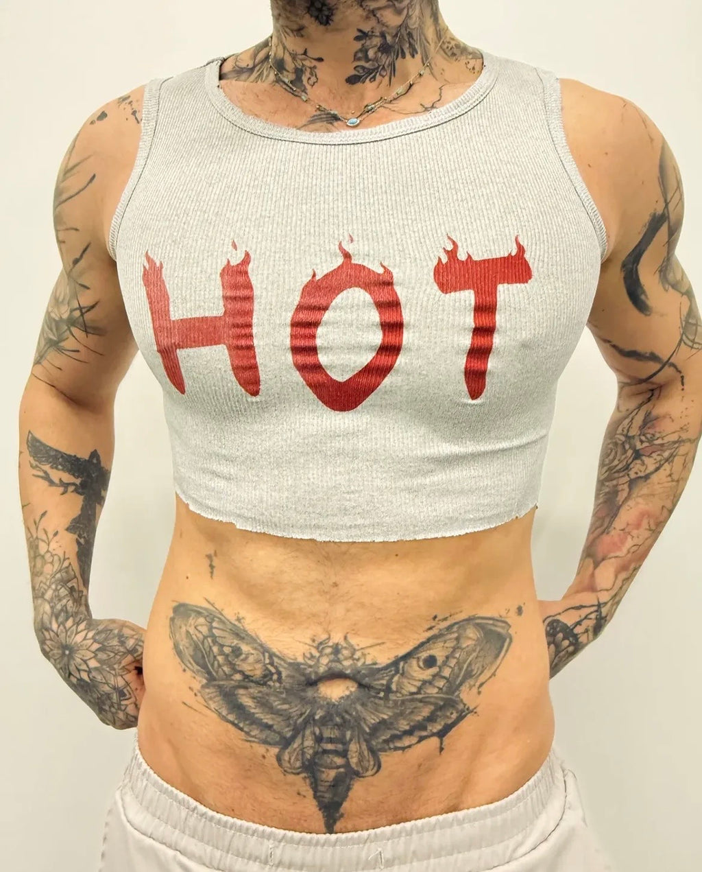 HOT CROP TANK TOP