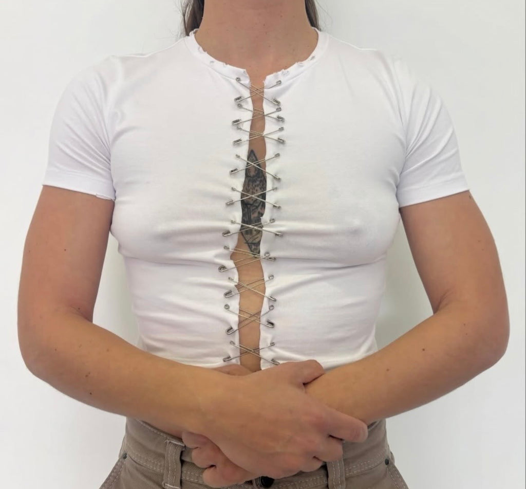 ROMANCE w/ safety pins