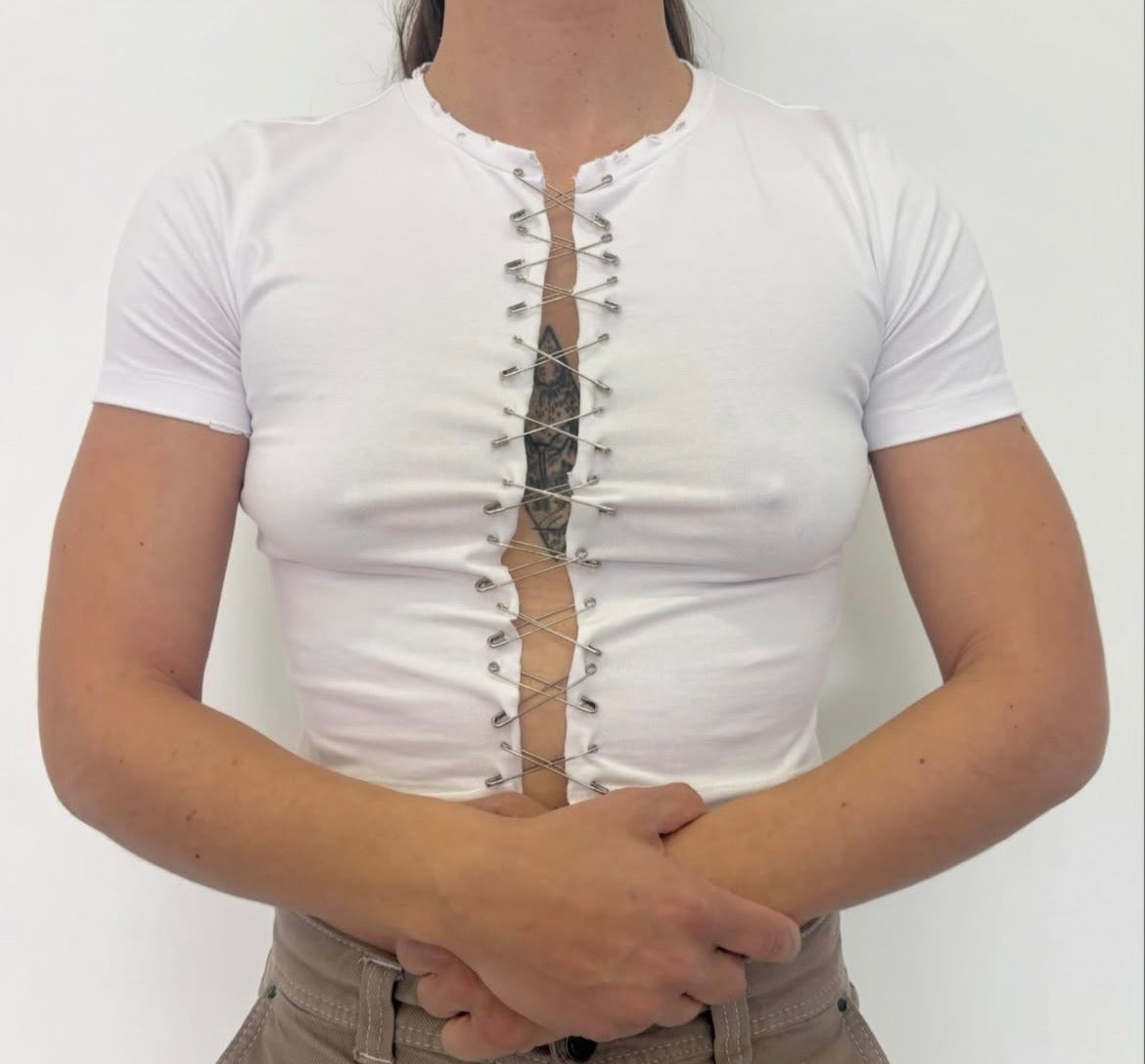 ROMANCE w/ safety pins