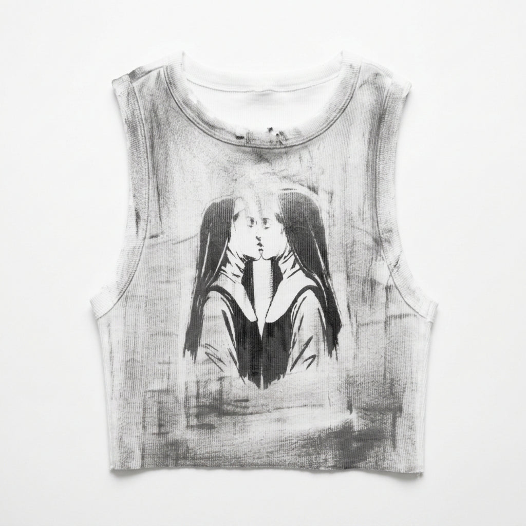 Nuns crop top