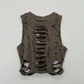 DISTRESSED LINES TOP