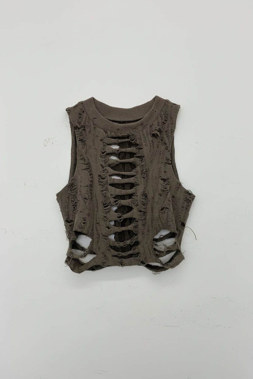 DISTREESED TOP