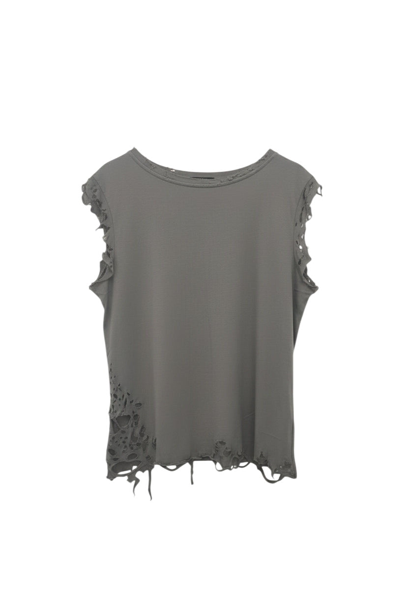 WARRIORS DISTRESSED T-SHIRT