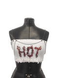 HOT crop top