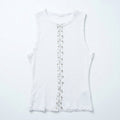 SAFETY PINS TANK TOP